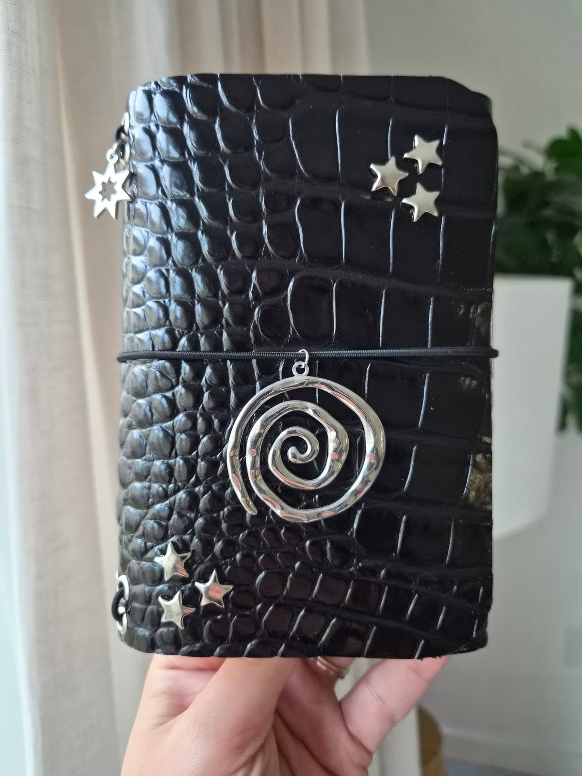 A6 Trifold Leather Journal