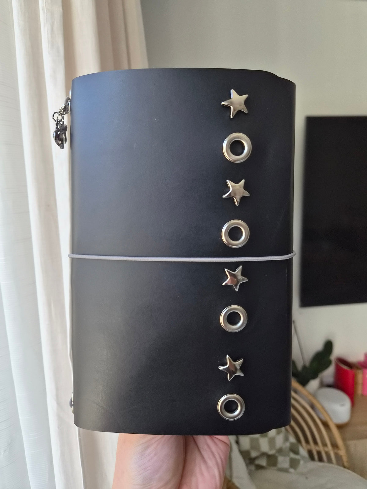 A6 Trifold Leather Journal