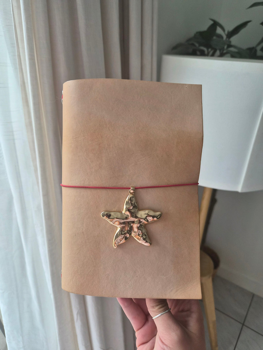 A5 Trifold Leather Journal